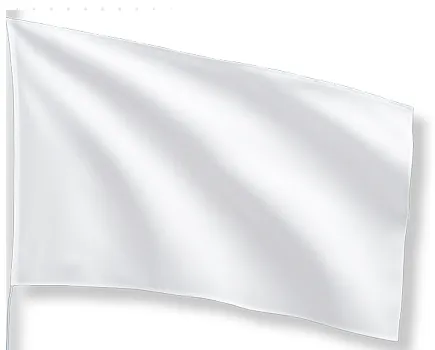  ﻋﻠﻢ ابيض ستان كبير 50*100 