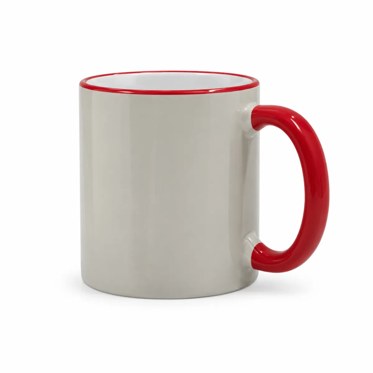 MUG SUBLIMATION - يد لون احمر