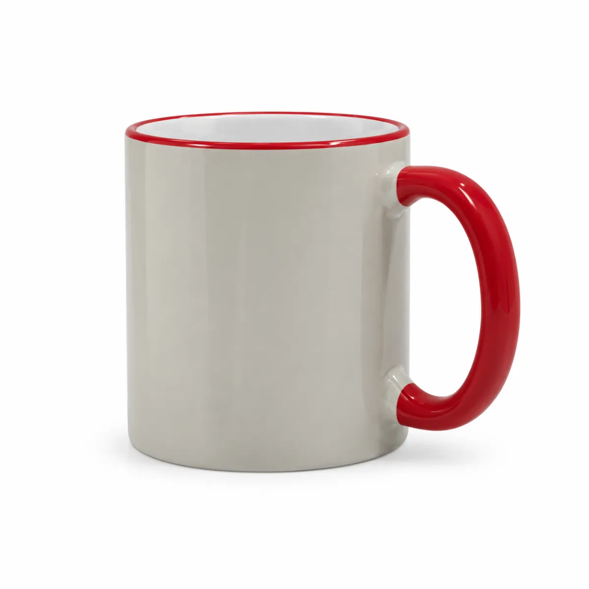  MUG SUBLIMATION - يد لون احمر  2