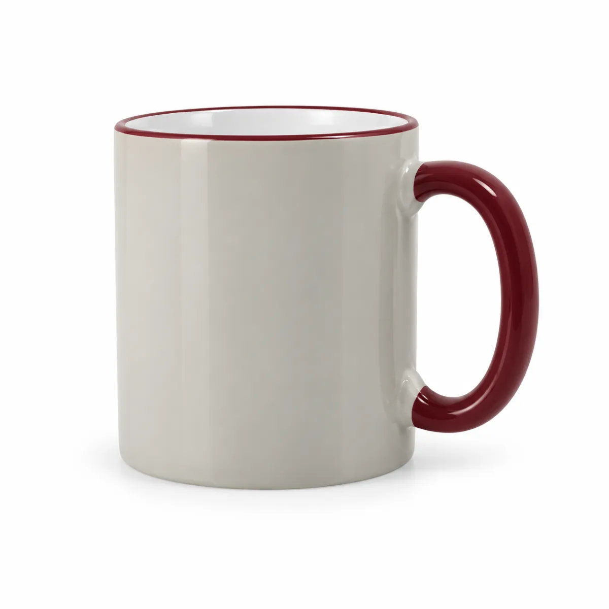  MUG SUBLIMATION - يد لون خمري  2